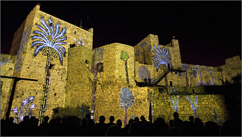 Nopti pline de culoare si muzica la Festivalul Luminilor din Ierusalim