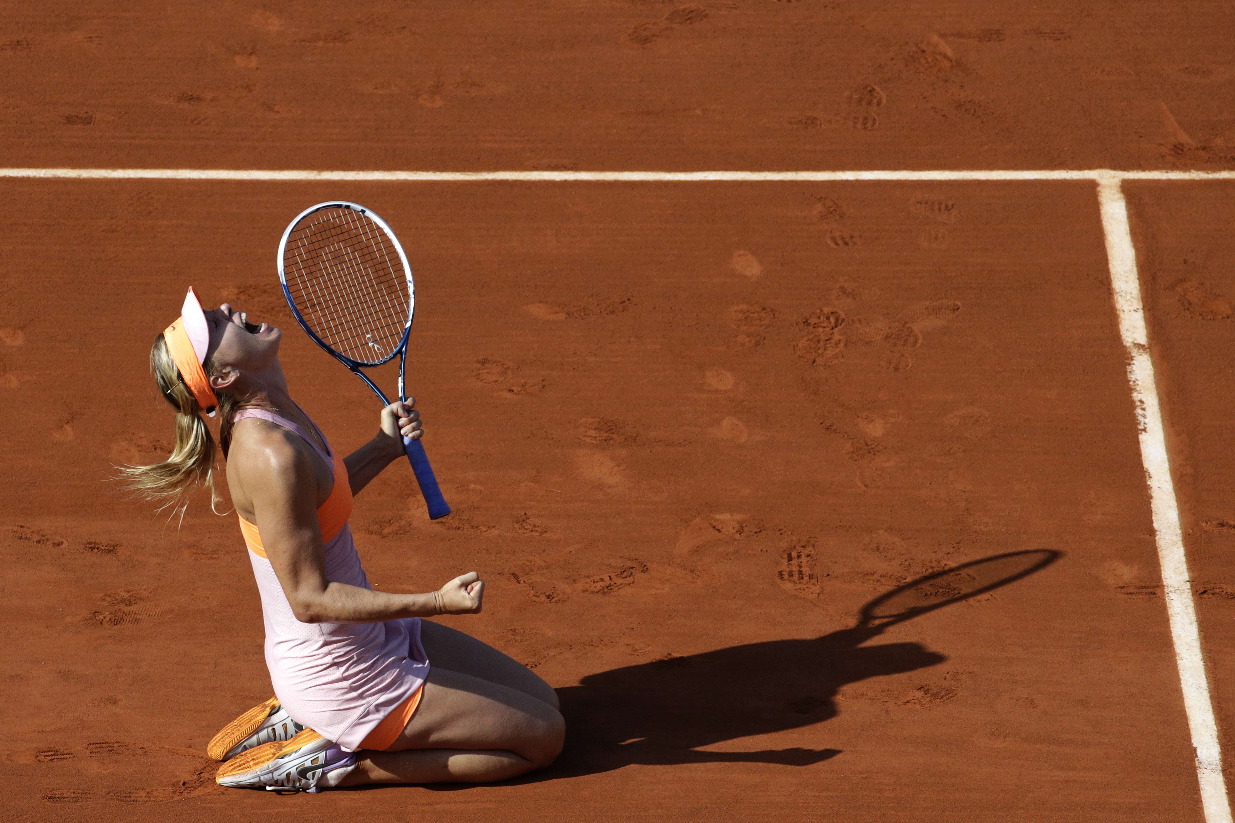 SIMONA HALEP - MARIA SHARAPOVA, finala Roland Garros in imagini. Trairile celor doua sportive, pe parcursul meciului. FOTO