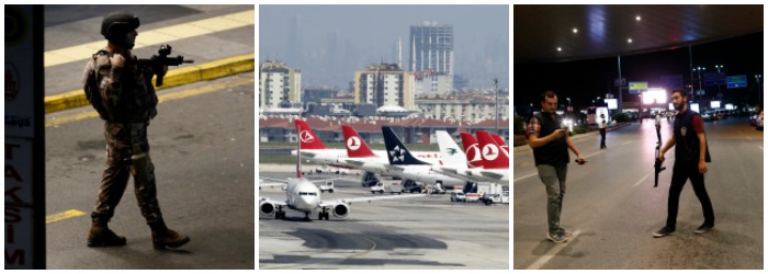 Atentat sinucigas pe aeroportul Ataturk, soldat cu cel putin 31 de morti si 120 de raniti. Reactia presedintelui Erdogan