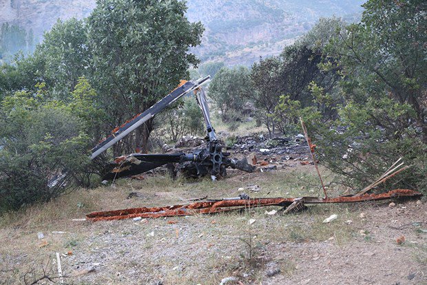 Kurzii afirma ca au doborat un elicopter al armatei turce. Cine se afla la bordul aparatului de zbor
