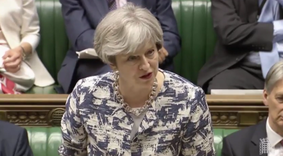 Theresa May l-a laudat pe Florin Morariu in parlamentul britanic: 