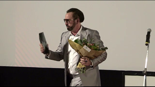 Nicolas Cage, premiat la TIFF. A promis că va pune trofeul pe noptieră