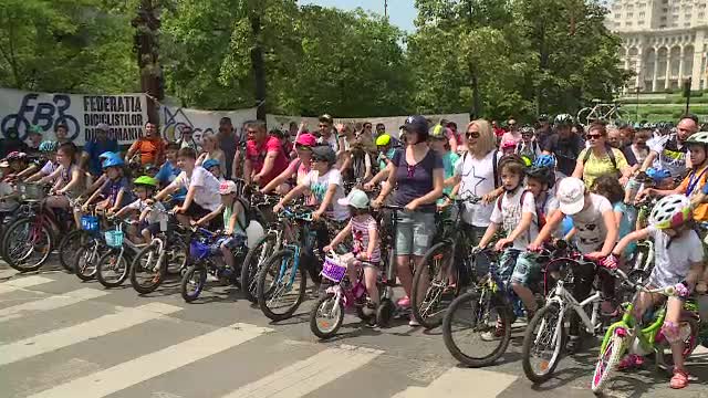Trafic restricționat în București de 1 iunie. Zonele afectate de Parada Micilor Bicicliști