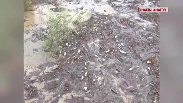 Imaginile dezastrului. Râuri de gunoaie în Buzău, din cauza inundațiilor din ultimele zile - Imaginea 2