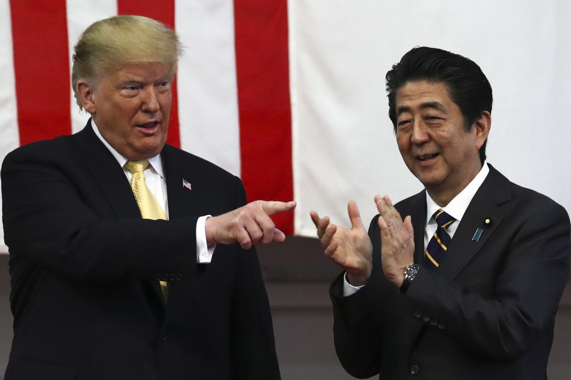 Trump: Dacă America este atacată, Japonia poate să se uite la televizoarele lor Sony