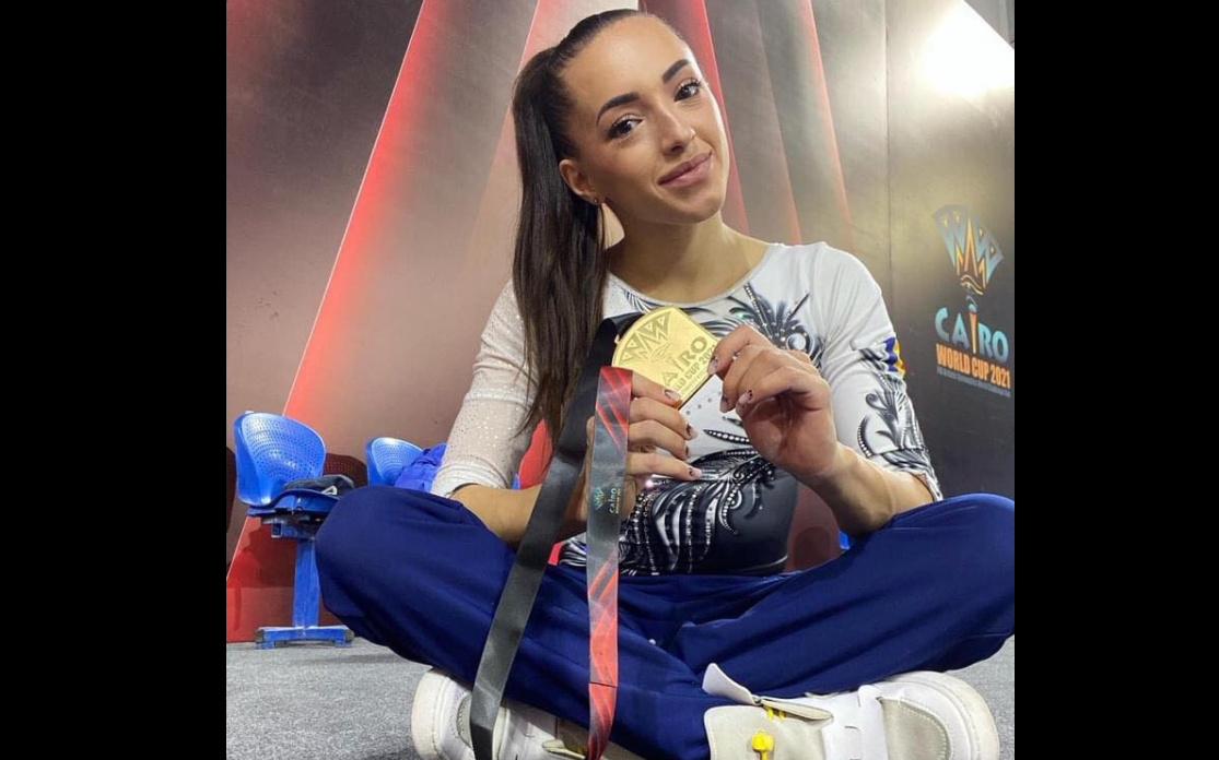 Larisa Iordache a câștigat medalia de aur la bârnă în Cupa Mondială de la Cairo
