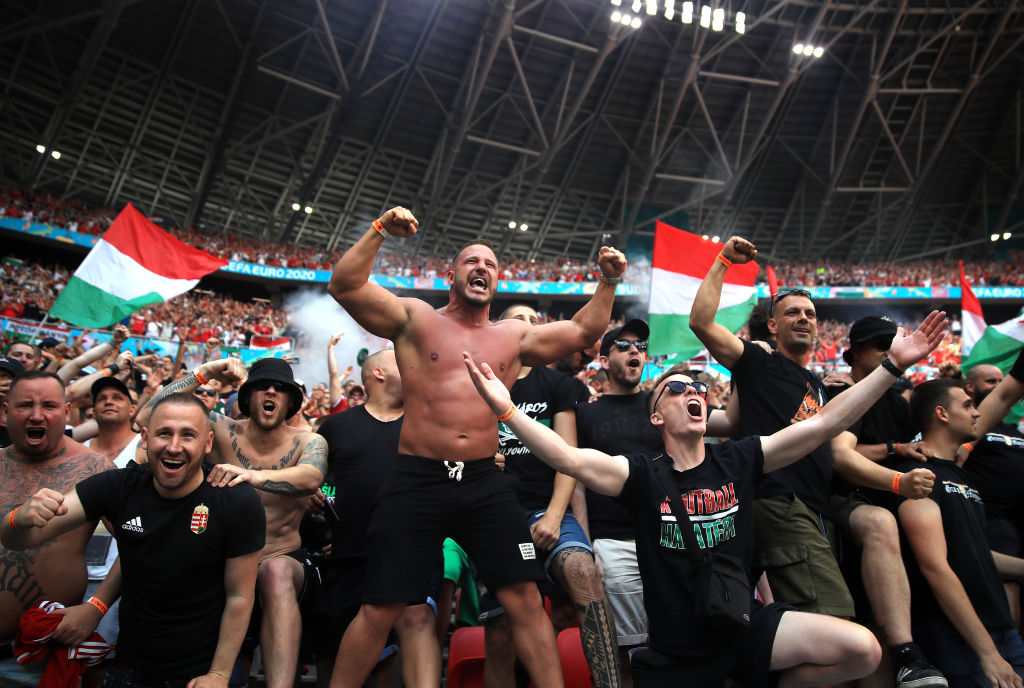 EURO 2020. UEFA a sancţionat Ungaria pentru comportamentul discriminatoriu al fanilor săi la meciurile de la Budapesta