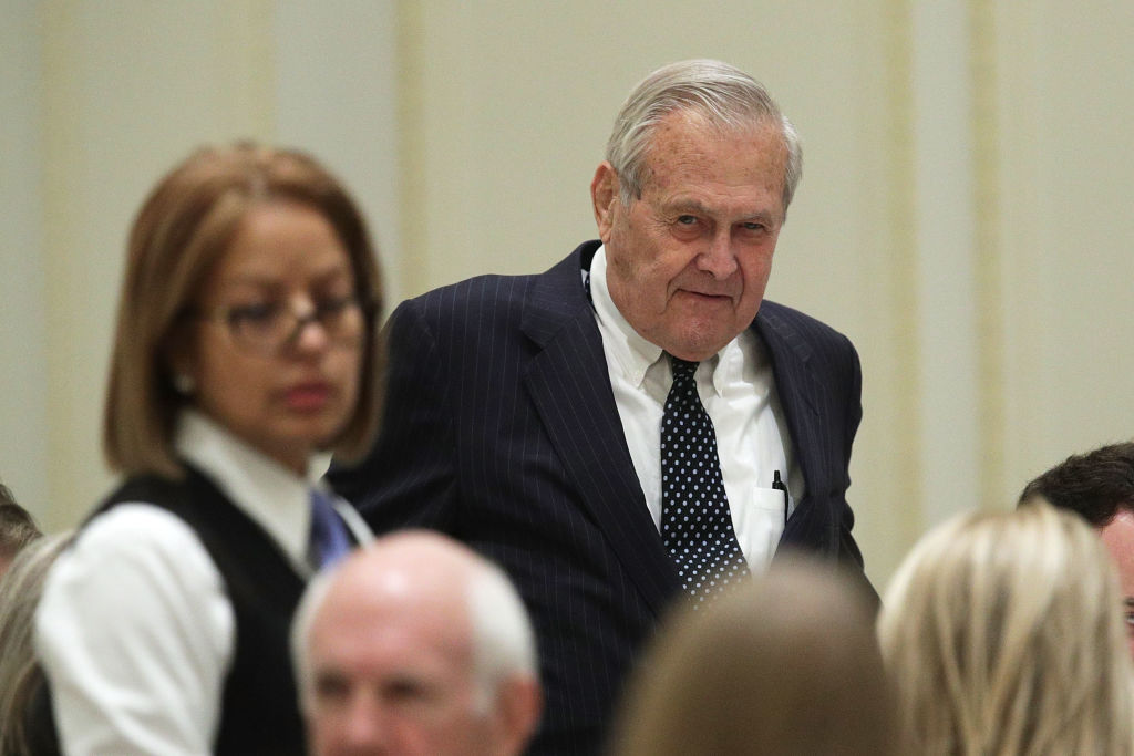 Donald Rumsfeld a murit la 88 de ani. A fost secretarul de stat al apărării SUA, de două ori