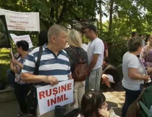 Protest fără precedent la Institutul Național de Medicină Legală Mina Minovici din București