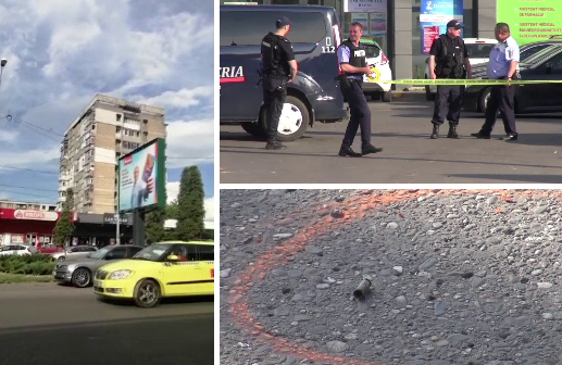 Scandal cu săbii și pistoale în Bacău. S-au tras focuri de armă