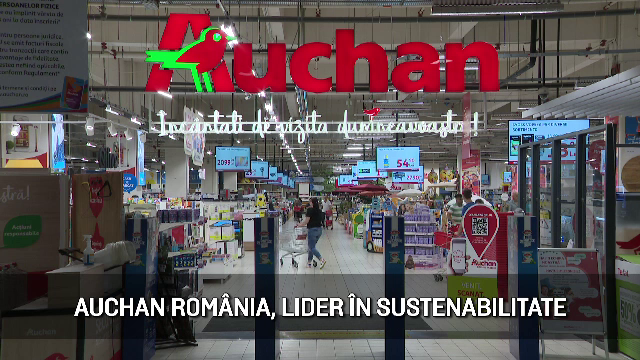 (P) Auchan România, lider în sustenabilitate