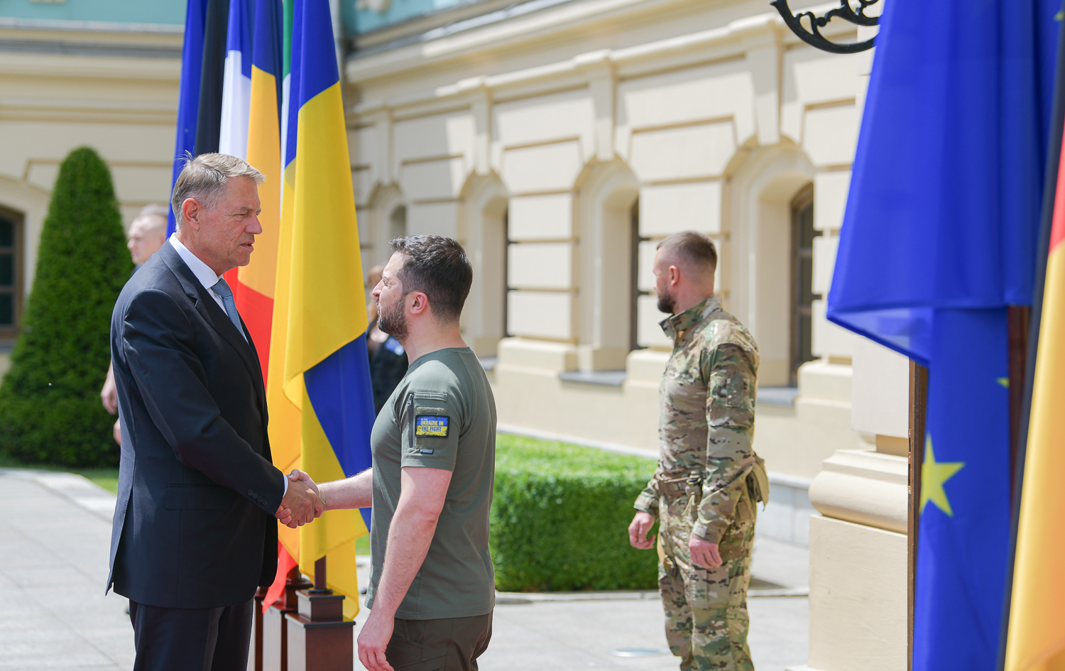 Preşedintele Zelenski: Vizita liderilor europeni la Kiev marchează o „zi istorică”