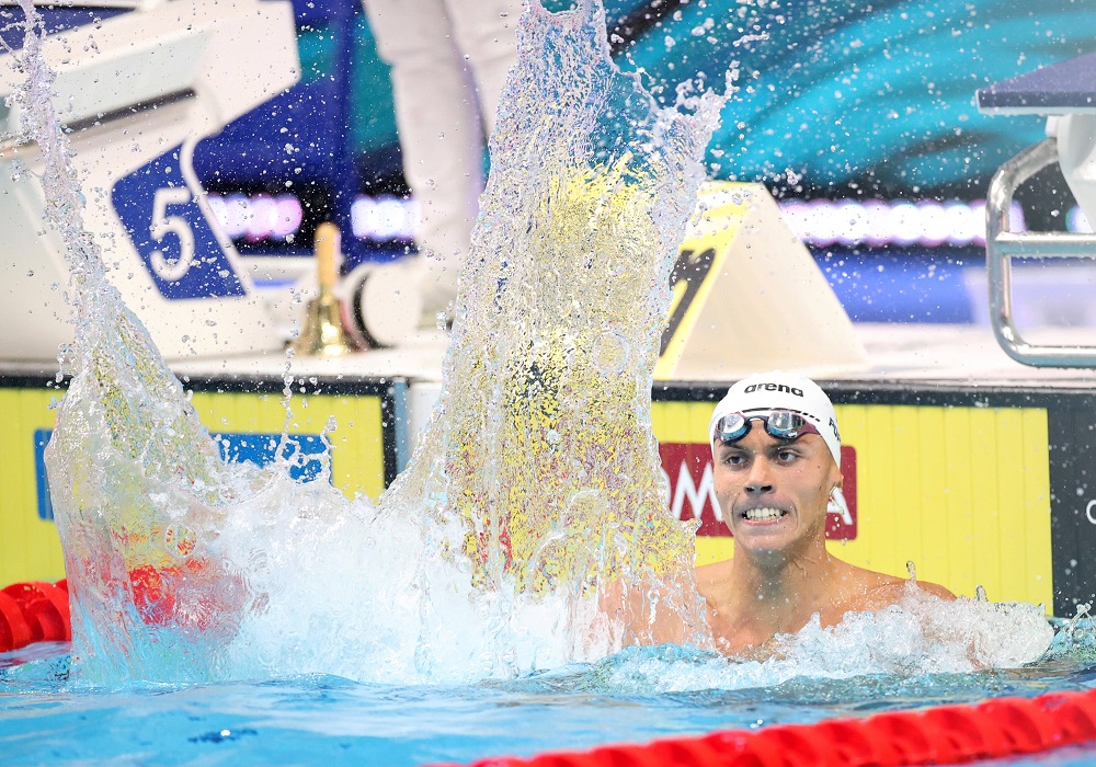 David Popovici s-a calificat în semifinalele probei de 100m liber de la Campionatul Mondial de natație. Ce timp a obținut