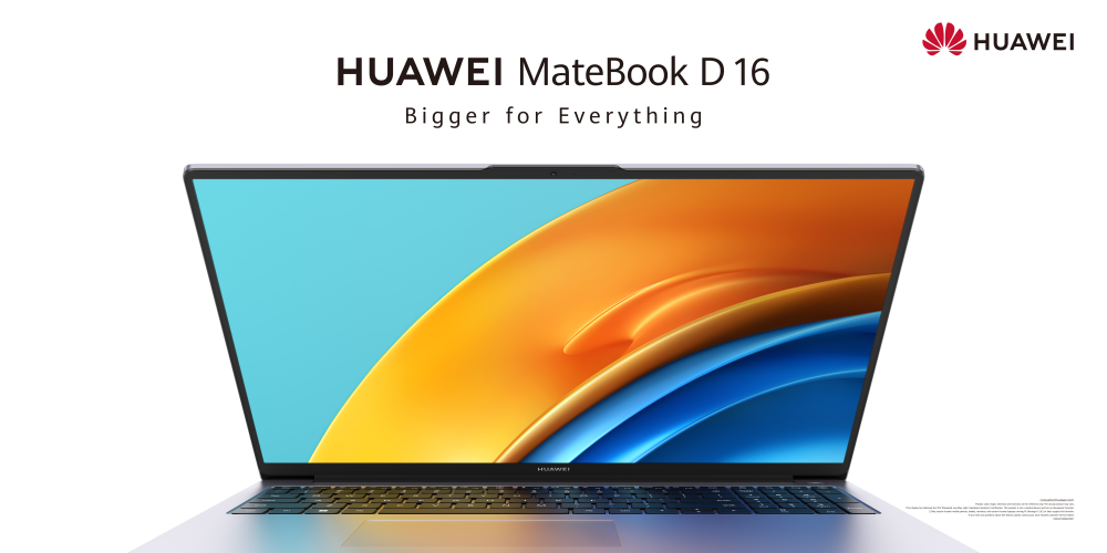 (P) HUAWEI MateBookD16: laptopul pe care să îl iei cu tine oriunde ai lucra