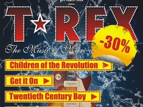 Martisor rock: 30% reducere pentru biletele la Blaze Bayley si T. Rex