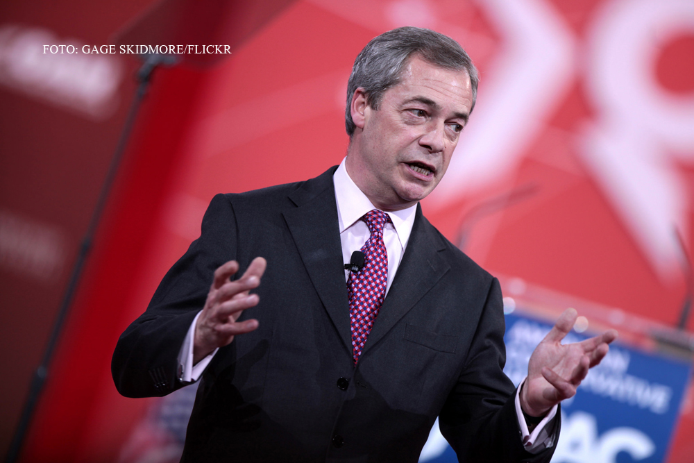 Nigel Farage: Cresterea salariului minim ar atrage imigranti romani. In Marea Britanie e de noua ori mai mare ca in Romania