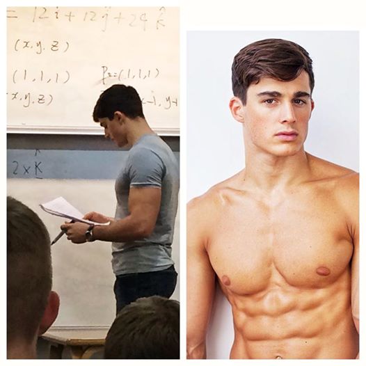 Cel mai sexy profesor de matematica din lume. Pietro Boselli e model in timpul liber