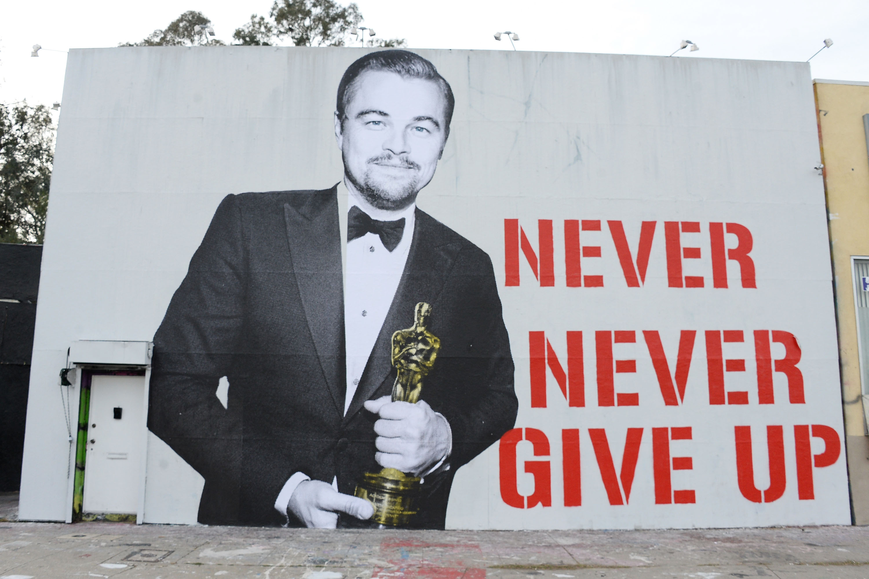 Cum au sarbatorit fanii victoria lui Leonardo DiCaprio la Oscaruri. Ce a aparut la cateva zile dupa pe strazile din L.A.