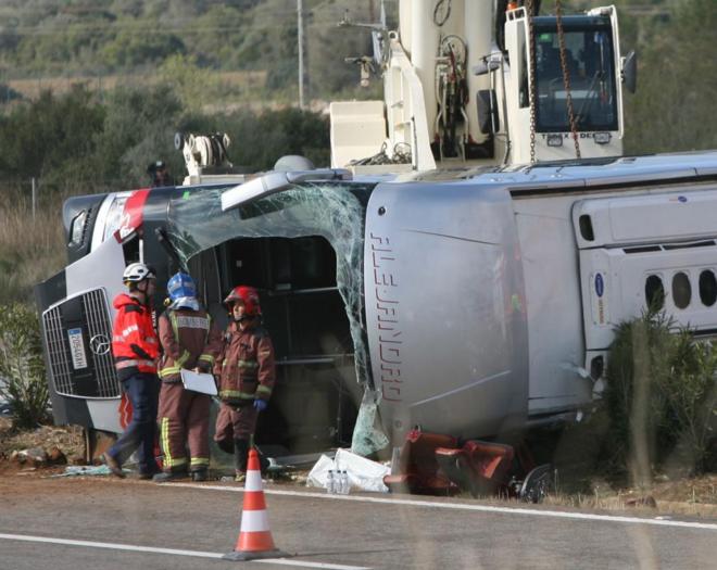 Tragedie in Spania. 13 studente Erasmus au murit dupa ce un autocar s-a rasturnat. Alte 43 de persoane au fost ranite