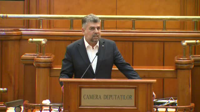 Liderul PSD Marcel Ciolacu a fost ales în funcția de președinte al Camerei Deputaților