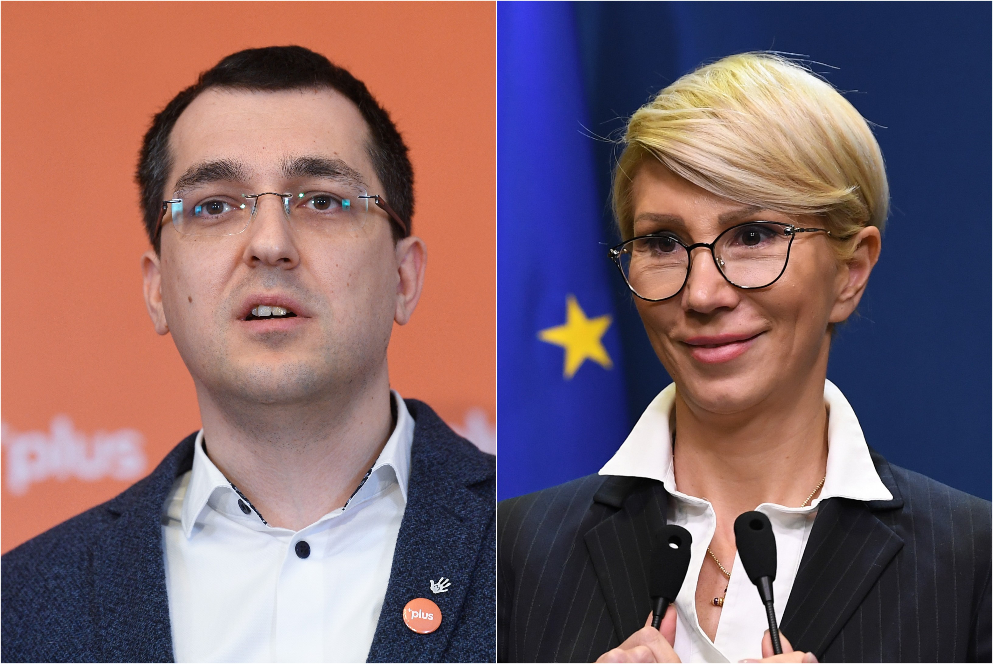 Miniștrii Vlad Voiculescu și Raluca Turcan pot fi amendați pentru că nu au purtat mască