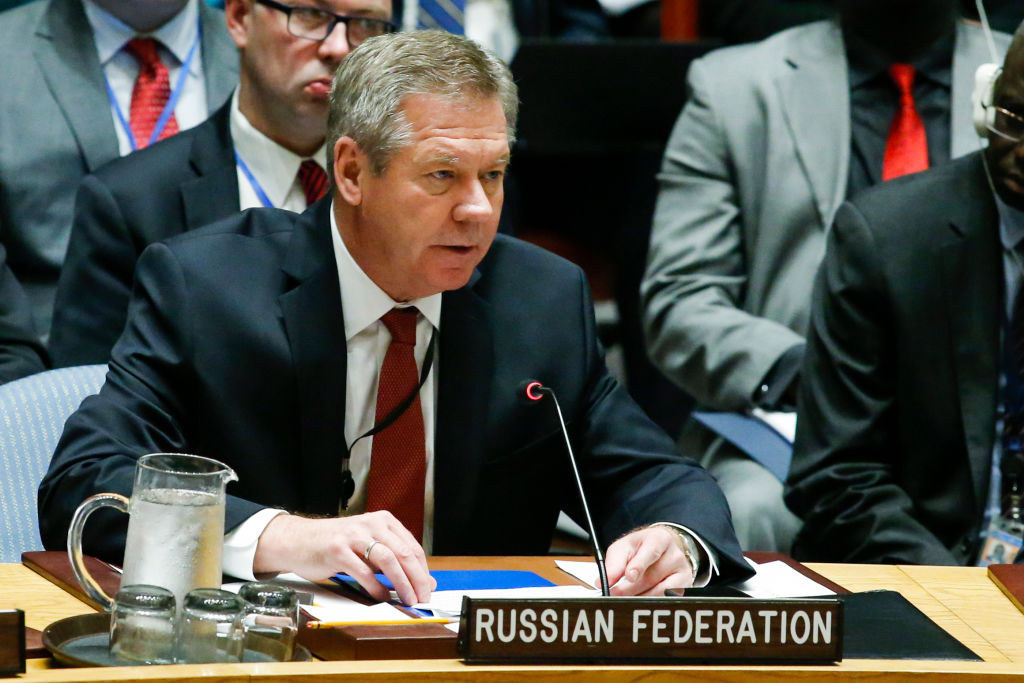 Ambasadorul Rusiei la ONU: „Nu invadăm Ucraina. Încercăm să bombardăm într-un mod foarte delicat”