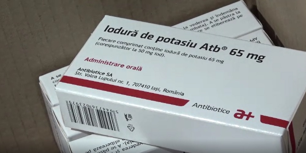 Pastilele de iod ajung în farmacii și se distribuie doar cu rețetă și pe bază de semnătură. Statul interzice orice reclamă