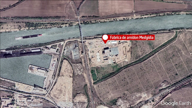 Explozie puternică și incendiu la fabrica de amidon din Medgidia. Ce spun martorii