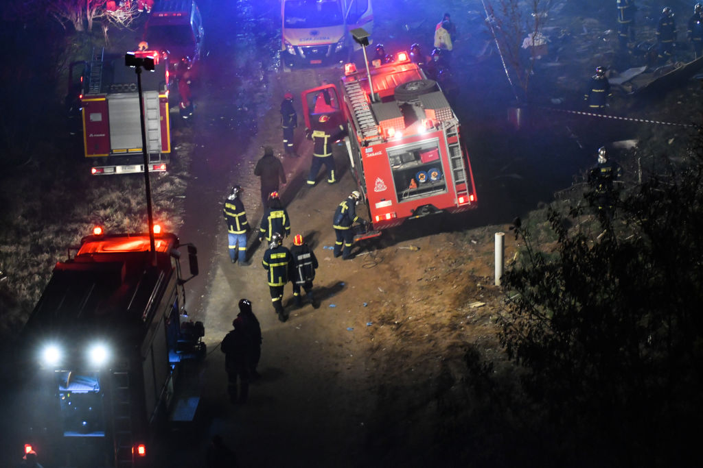 Două trenuri s-au ciocnit în Grecia. Cel puţin 32 de morți și câteva zeci de răniți. Primele imagini de la fața locului - Imaginea 4