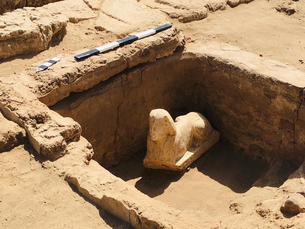 Un nou sfinx a fost descoperit în Egipt. Arheologii încearcă să afle mai multe detalii | GALERIE FOTO - Imaginea 2