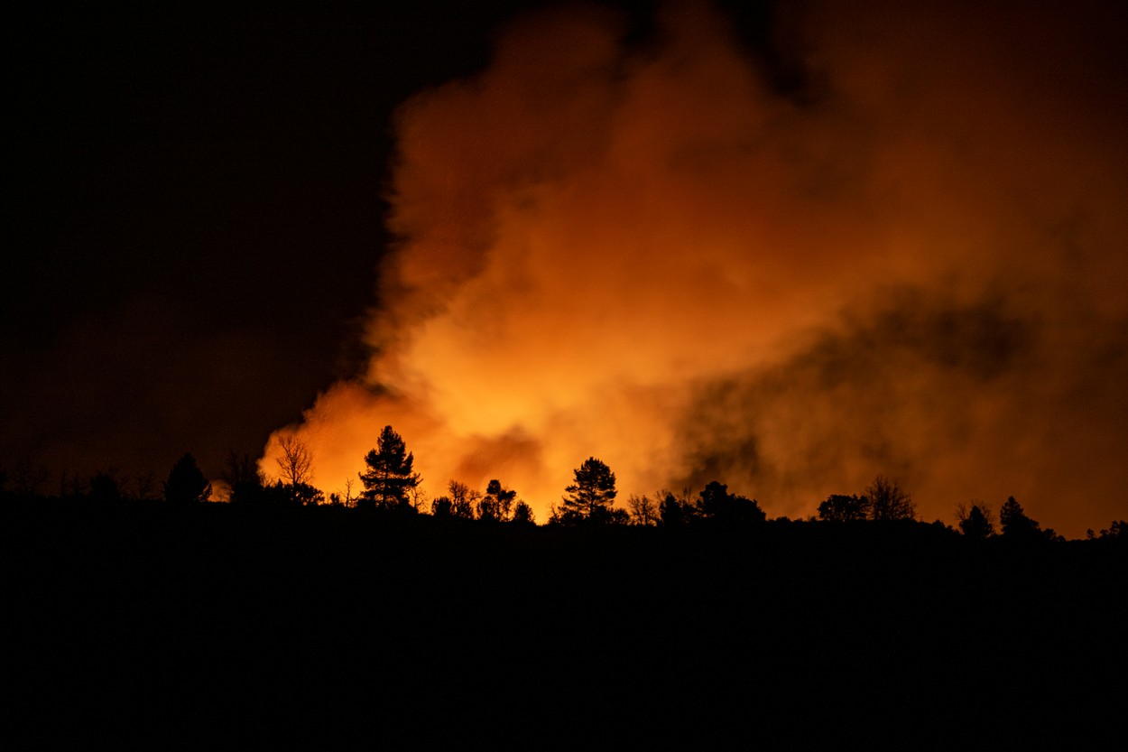 Incendiu de proporții în Spania. Trei sate au fost evacuate | GALERIE FOTO - Imaginea 11