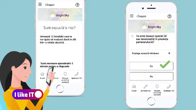 Bright Sky Ro, aplicația gratuită care ajută victimele violenței domestice să ceară ajutor