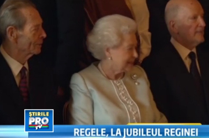 Regina Marii Britanii l-a asezat chiar la dreapta ei pe Regele Mihai pentru poza de familie