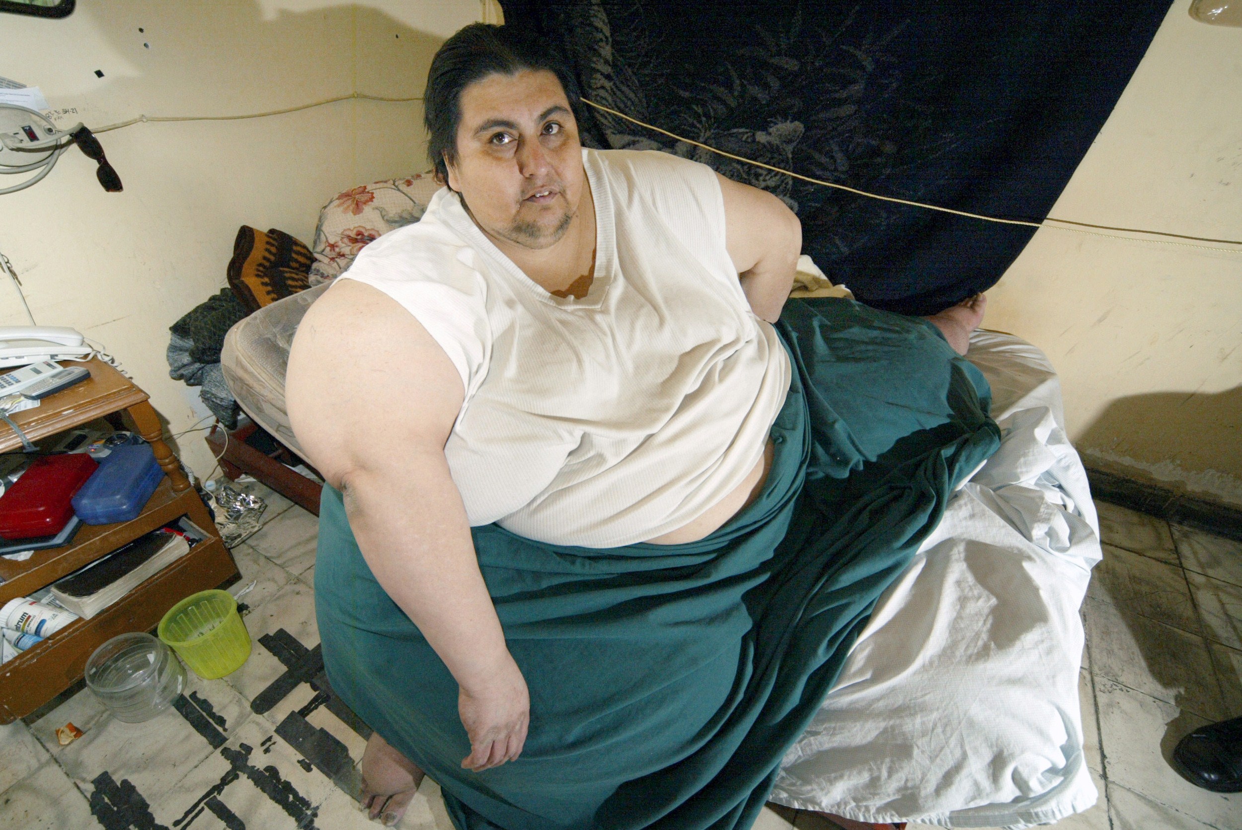 Unul dintre cei mai grasi oameni din lume, mexicanul Manuel Uribe, a murit. A intrat in Cartea Recordurilor cu 560 de kg