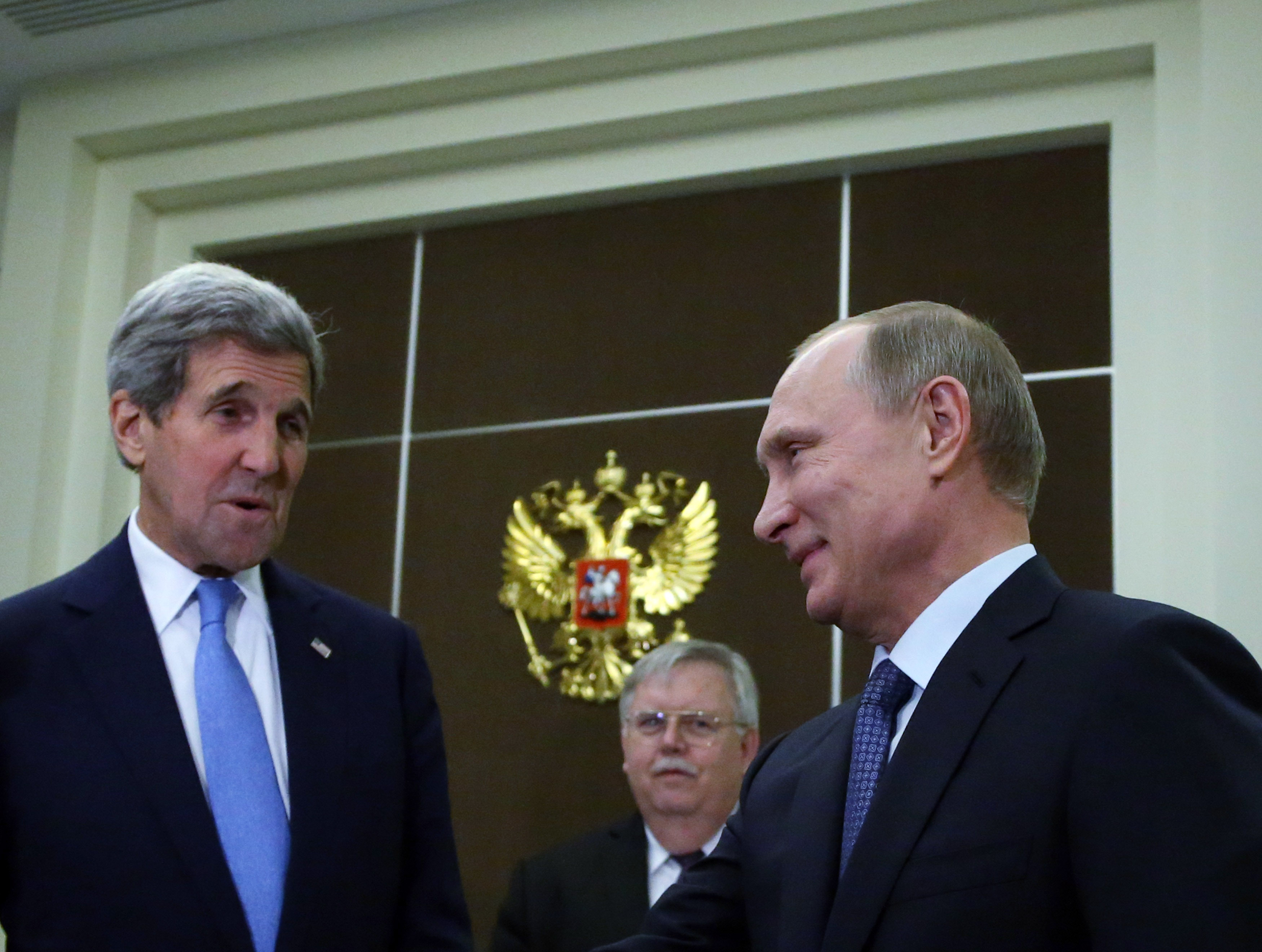John Kerry s-a intalnit cu Vladimir Putin la Soci: 