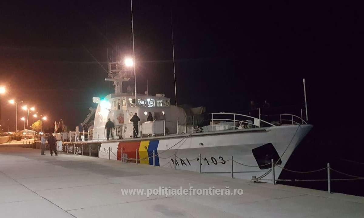 O navă a Poliţiei de Frontieră Române va supraveghea, timp de 3 luni, frontierele Europei din Marea Egee