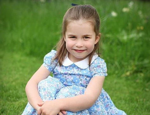 Prinţesa Charlotte, fiica prinţului William şi a ducesei Kate, a împlinit 4 ani