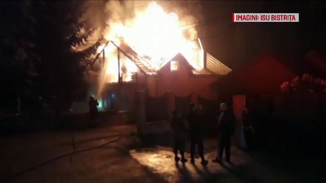 Incendiu violent la un motel din Bistrița: ”O mână criminală. Singur cum să se aprindă?”