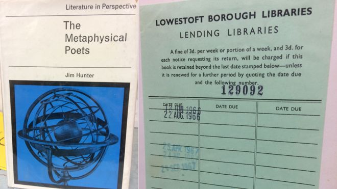 O carte a fost returnată unei biblioteci la 52 de ani după ce a fost împrumutată