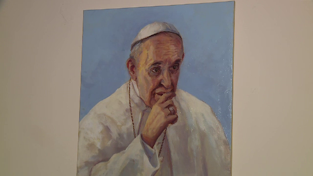 Cadoul unui român pentru Papa Francisc. ”Nu te întâlneşti în fiecare zi cu Papa” - Imaginea 9
