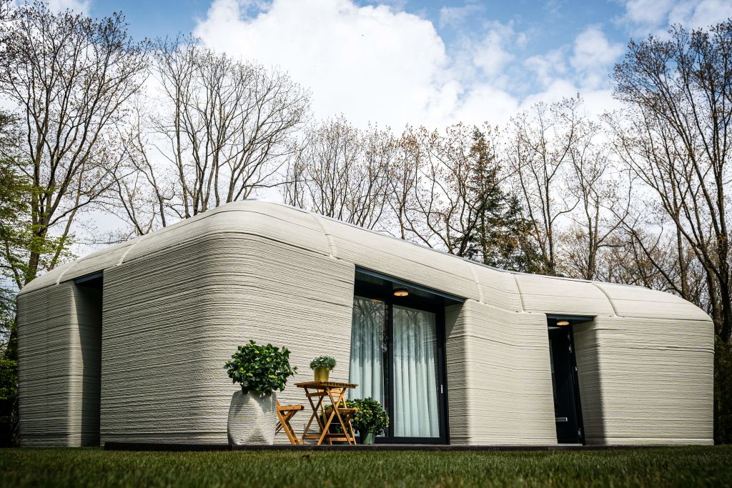 Un cuplu din Olanda și-a construit o casă cu o imprimantă 3D. Totul a durat 5 zile - Imaginea 2