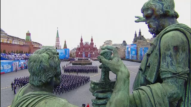 Paradă militară în Rusia. Putin a transmis un mesaj dur Occidentului