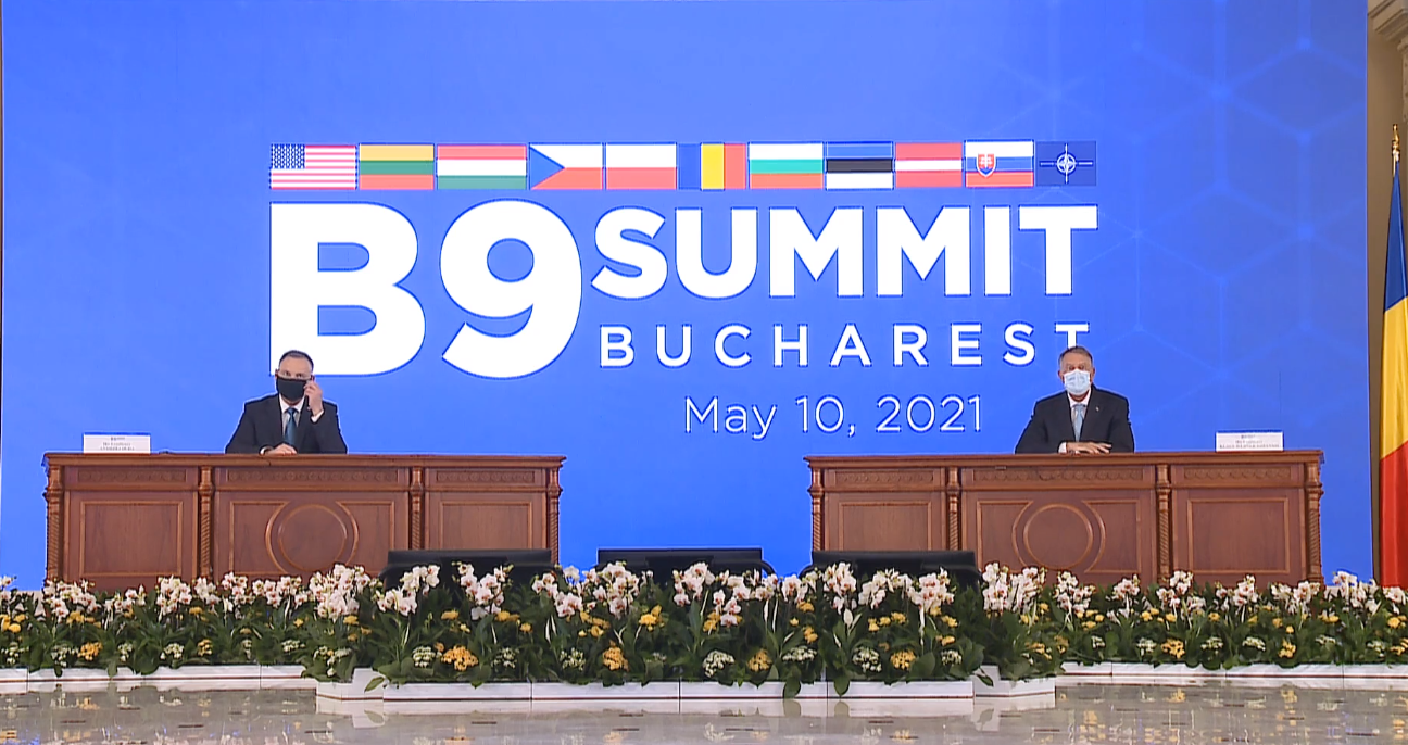 Summit-ul B9. Iohannis: Am fost cu toţii martorii întăririi forţelor Federaţiei Ruse în Ucraina