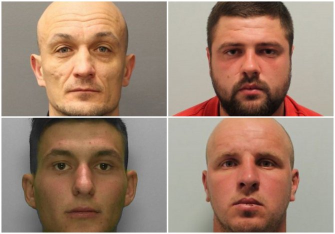 Pedepsele primite de patru români din UK care au violat o tânără la Londra