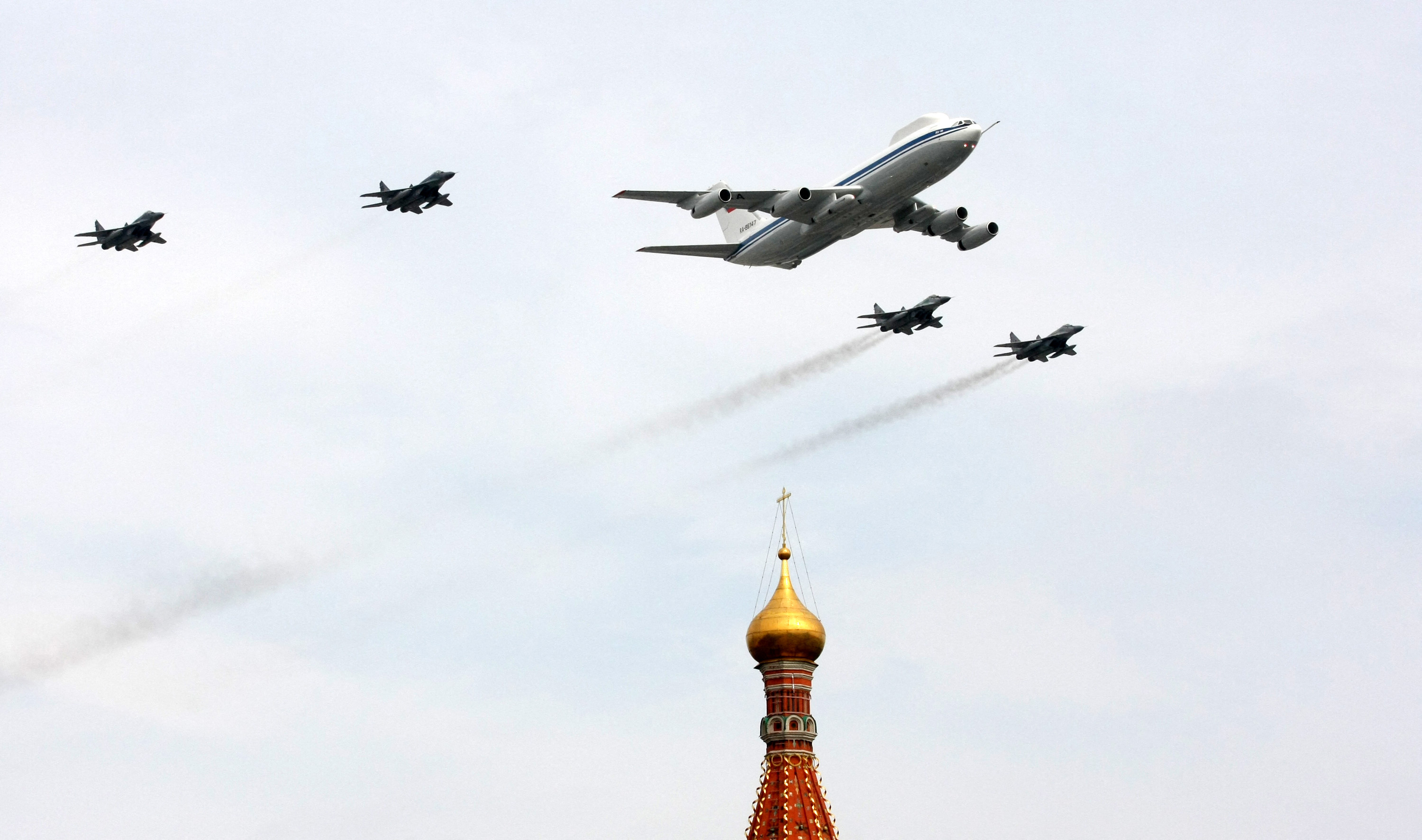 VIDEO. Avionul „Apocalipsei” al lui Putin a fost văzut zburând în apropiere de Moscova