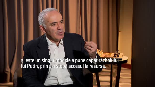 Garry Kasparov crede că Ucraina va câștiga războiul: „Viața lui Putin va fi atunci în mare pericol”
