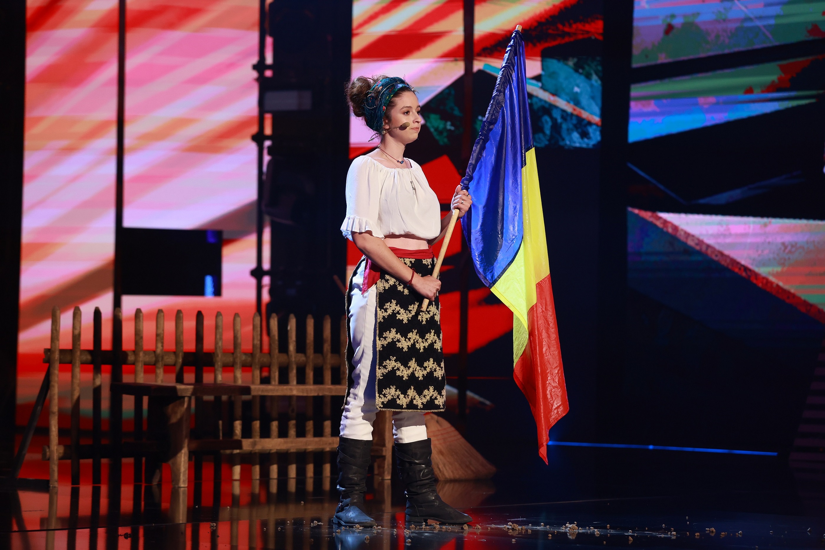 Moment unic pe scena ”Românii au talent!”. Zametheea, mesaj sfâșietor pentru politicieni