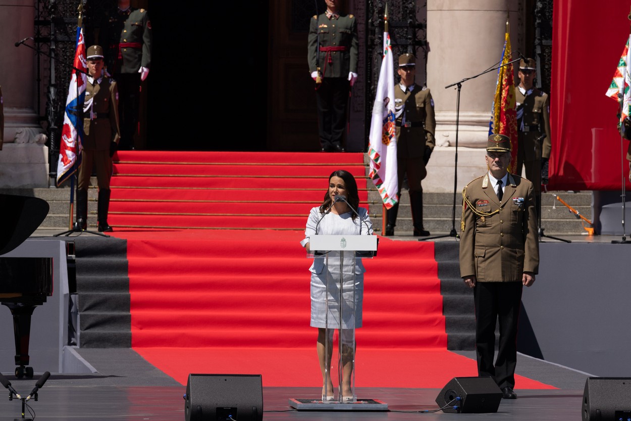 Katalin Novak, învestită ca președinte în Ungaria. Ea a condamnat ofensiva Rusiei în Ucraina