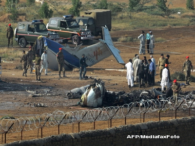 Inca o tragedie aviatica, in Pakistan: 22 de victime
