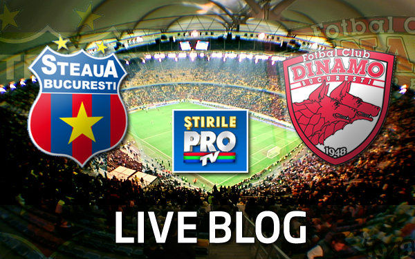 Steaua - Dinamo, 3-1 LIVE BLOG: 